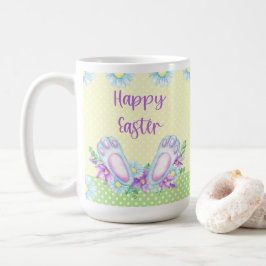 Kleurrijke Pasen Design met Bunny Ears en Spring Koffiemok