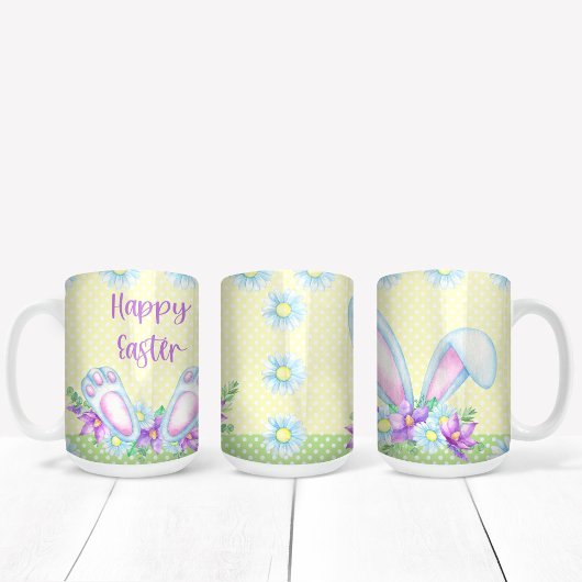 Kleurrijke Pasen Design met Bunny Ears en Spring Koffiemok