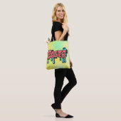 Kleurrijke Pasen Drip Tekst Graffiti Stijl Ontwerp Tote Bag (Op model)