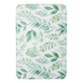 Kleurrijke pasta Eucalyptus Waterverf leest Badmat (Voorkant Verticaal)