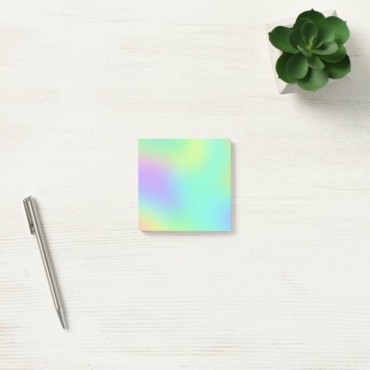 Kleurrijke pasta-gradiënt post-it® notes (Kantoor)