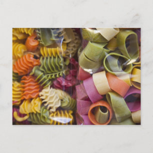 Kleurrijke pasta, Torri del Benaco, Verona Briefkaart