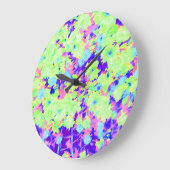 Kleurrijke pasteelbloem grote klok (Hoek)