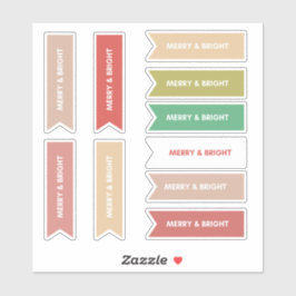 Kleurrijke Pastel 10 pc vrolijk en helder Sticker