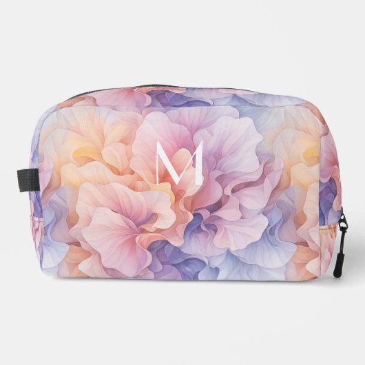 Kleurrijke pastel Abstract patroon, meisjesachtige Toilettasje (Voorkant)