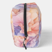 Kleurrijke pastel Abstract patroon, meisjesachtige Toilettasje (Rechts)