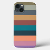 kleurrijke pastel Case-Mate iPhone case (Achterkant)