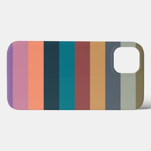 kleurrijke pastel Case-Mate iPhone case (Achterkant (horizontaal))