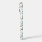 Kleurrijke Pastel Christmas Pine Trees Patroon Case-Mate iPhone Case (Achterkant / Links)