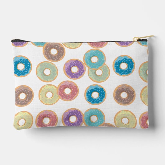 Kleurrijke Pastel Donuts & Sprinkles Patroon Etui (Achterkant)