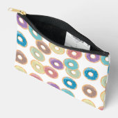 Kleurrijke Pastel Donuts & Sprinkles Patroon Etui (Open)