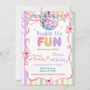 Kleurrijke Pastel Fantasie Verjaardagsfeest met du Kaart