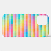 Kleurrijke pastel geometrische Tegels vierkanten p Case-Mate iPhone Case (Achterkant (horizontaal))