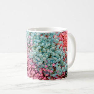 Kleurrijke Pastel Gipsbloem Baby's Adem Bloemen Pa Koffiemok