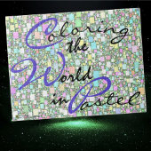 Kleurrijke pastel mini dozen uitdagend legpuzzel