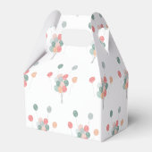 Kleurrijke Pastel Party Ballonnen Bedankdoosjes (Achterkant)