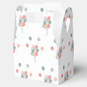 Kleurrijke Pastel Party Ballonnen Bedankdoosjes (Geopend)