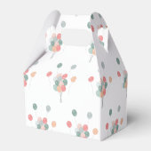 Kleurrijke Pastel Party Ballonnen Bedankdoosjes (Voorkant Zijde)