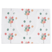 Kleurrijke Pastel Party Ballonnen Groot Cadeauzakje (Achterkant)