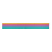 Kleurrijke pastel Rainbow Ombre Grosgrain Lint (Voorkant)
