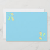 Kleurrijke Pastel Splash Paint Swirl Sjabloon Kaart (Achterkant)