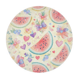 KLEURRIJKE PASTEL TROPISCHE VRUCHTEN SNIJPLANK