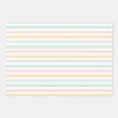 Kleurrijke pastel vrede, liefde, zonneschijn vakan inpakpapier vel (Voorkant 2)