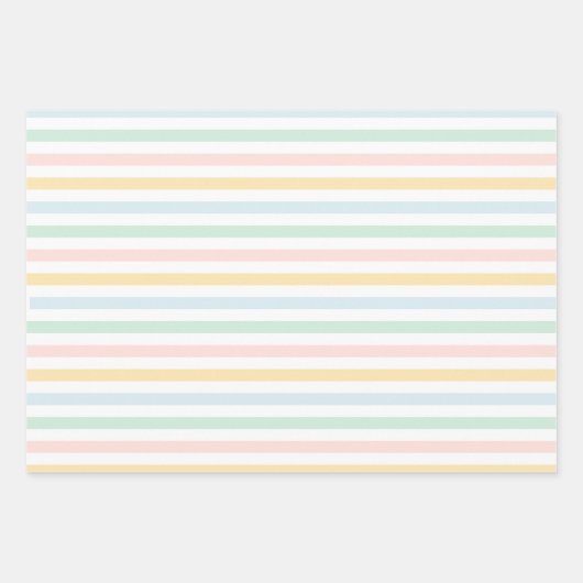 Kleurrijke pastel vrede, liefde, zonneschijn vakan inpakpapier vel (Voorkant 2)