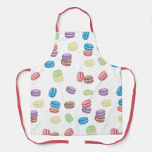 Kleurrijke Pastel Waterverf Franse Macarons