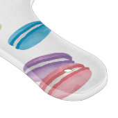 Kleurrijke Pastel Waterverf Franse Macarons Snijplank (Hoek)