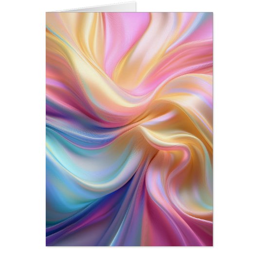 Kleurrijke Pastel Zijde (Voorkant)