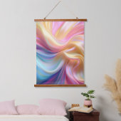 Kleurrijke Pastel Zijde Hangend Wandkleed (Slaapkamer)