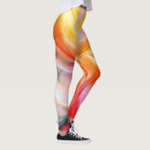 Kleurrijke Pastel Zijde Leggings (Rechts)