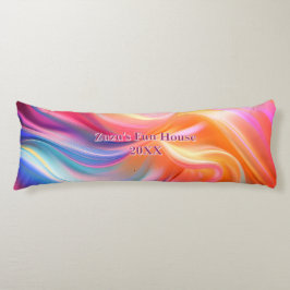 Kleurrijke Pastel Zijde Lichaamskussen