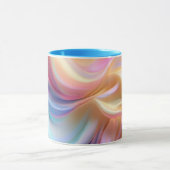 Kleurrijke Pastel Zijde Mok (Midden)