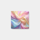 Kleurrijke Pastel Zijde Post-it® Notes (Voorkant)