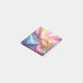 Kleurrijke Pastel Zijde Post-it® Notes (Schuin)