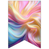 Kleurrijke Pastel Zijde Vlaggetjes (Eerste vlag)