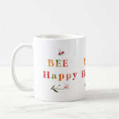 Kleurrijke Pastels Bee Happy Koffiemok (Links)
