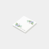 Kleurrijke pasteltinten boeket post-it® notes (Schuin)