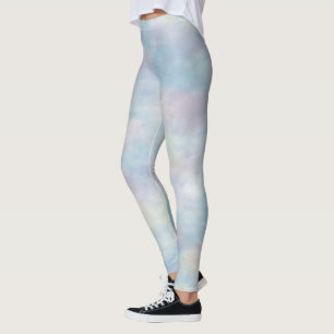 Kleurrijke Pastelwolken Leggings