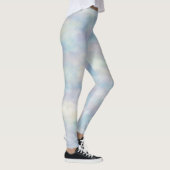Kleurrijke Pastelwolken Leggings (Rechts)