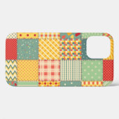Kleurrijke patchwork: abstracte naadloze ornamente Case-Mate iPhone case (Achterkant (horizontaal))