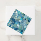 Kleurrijke Patchwork Deken Kunst Cadeau Labels (In situ)