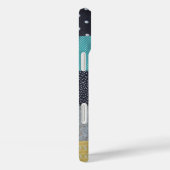  kleurrijke patchwork fabric-vierkantjes Case-Mate iPhone case (Achterkant / Rechts)