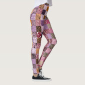 Kleurrijke Patchwork Leggings voor Vrouwen (Rechts)