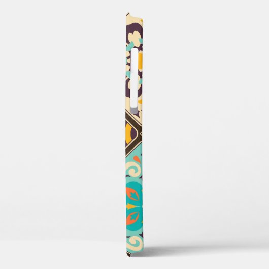 Kleurrijke Patchwork: Majolica Tegel Design Case-Mate iPhone Case (Achterkant / Links)