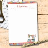 Kleurrijke Patchwork naaimachine Post-it® Notes