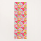 Kleurrijke Patchwork Oefen Pilates Yogamat (Achterkant)