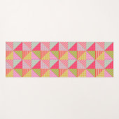 Kleurrijke Patchwork Oefen Pilates Yogamat (Voorkant (horizontaal))